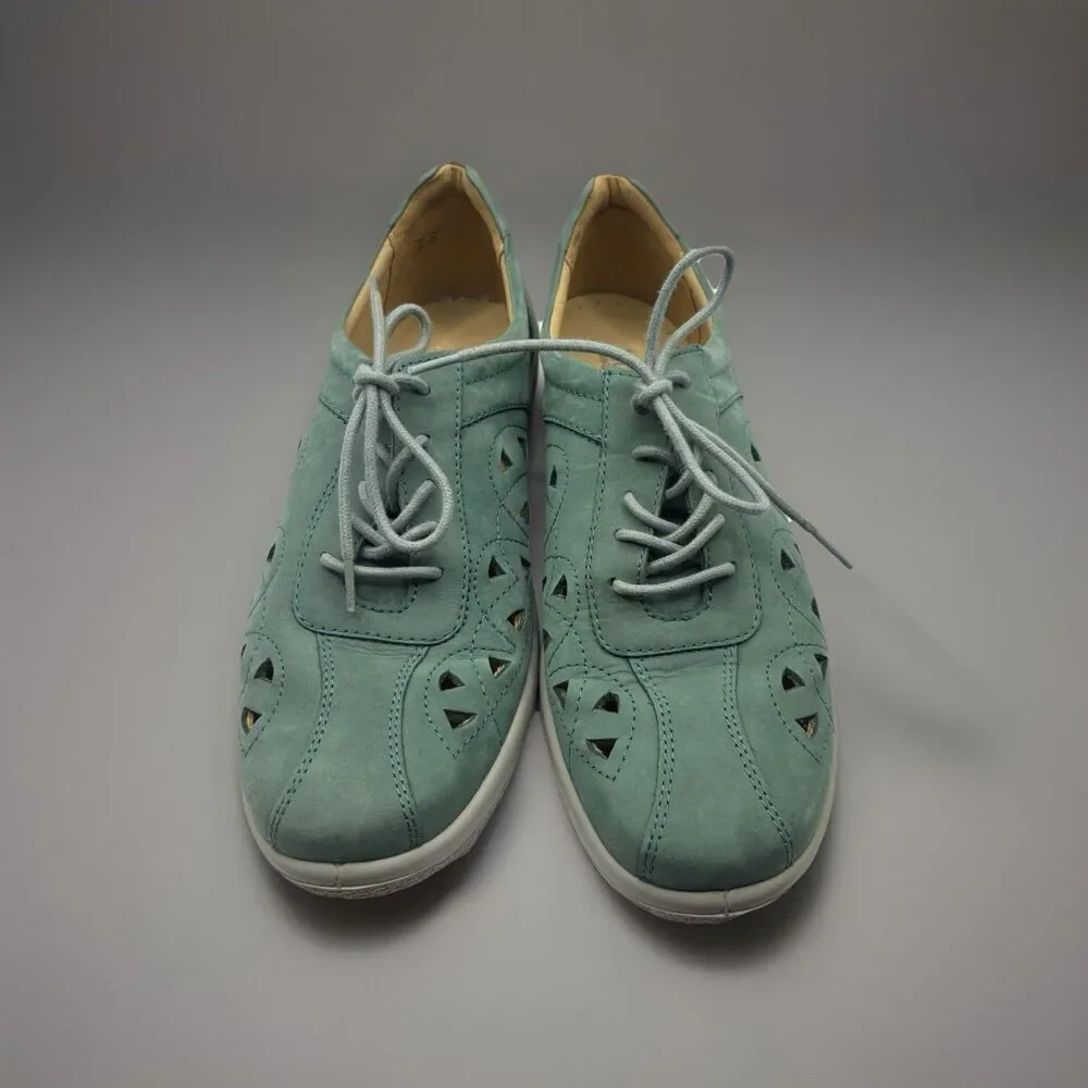 Hotter Comfort Shoes Womens Size 11 Leather Suede